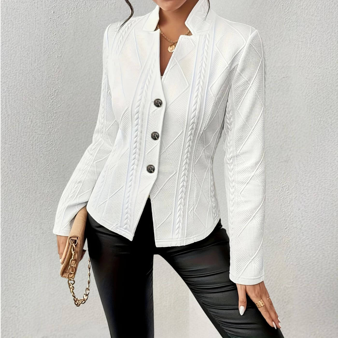 Agnes™ | Elegant Figursydd Blazer